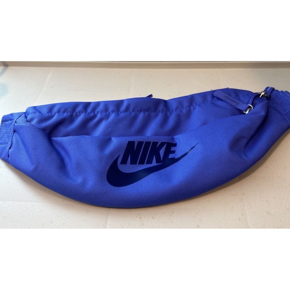 Nike Heritage Waist Bag Fanny Pack Swoosh Casual Blue DB0490-581 Brand NEW!